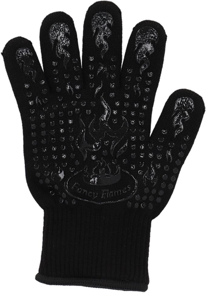 Fancy Flames BBQ handschoen - polyester - links en rechtshandig - veiligheid - BBQ accessoires