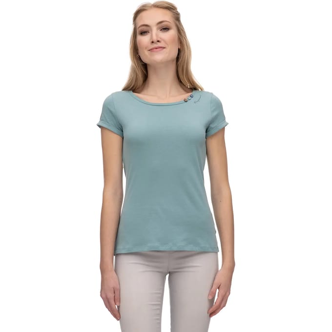 Katoenen dames-T-shirt Ragwear Florah