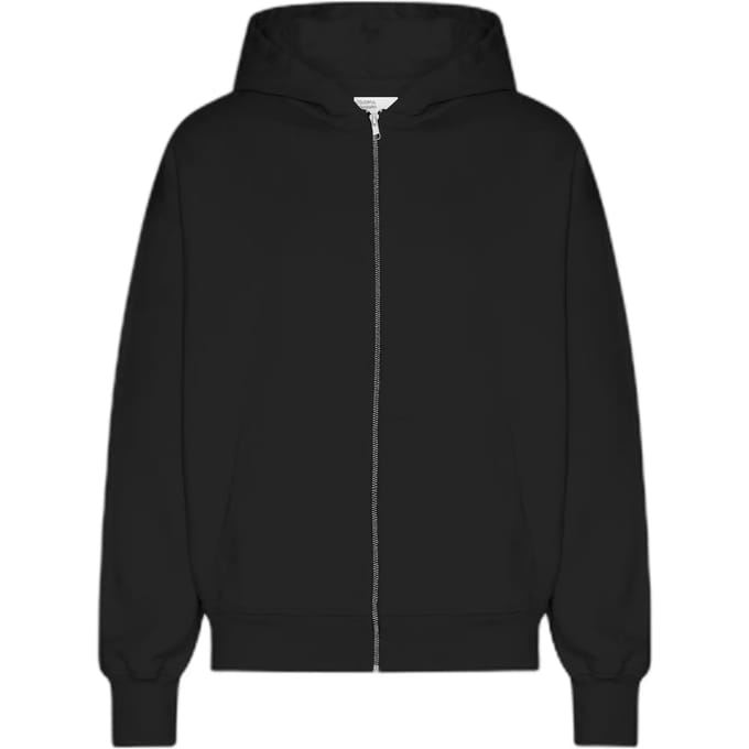 Hooded sweatshirt met rits Colorful Standard Organic