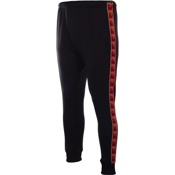 COPA - AS Roma Black Taper Broek - Heren - Zwart - M