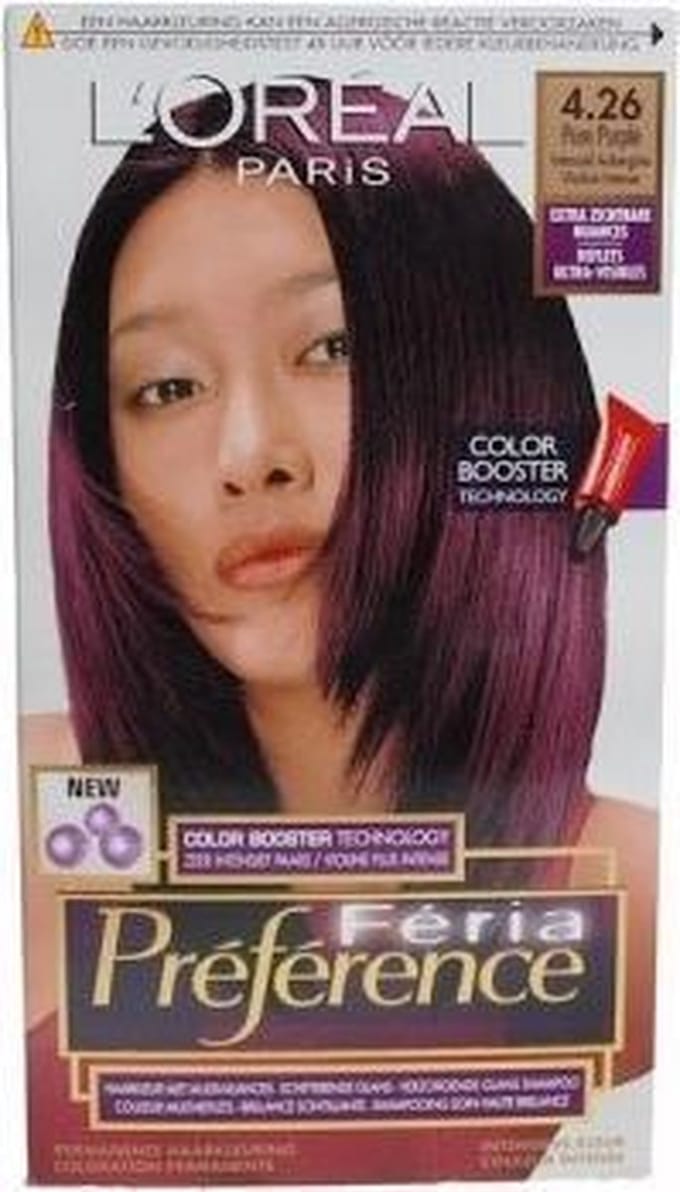 L'Oreal Haarverf Excellence - Préférence nr. 4.26 Instanbul Violet