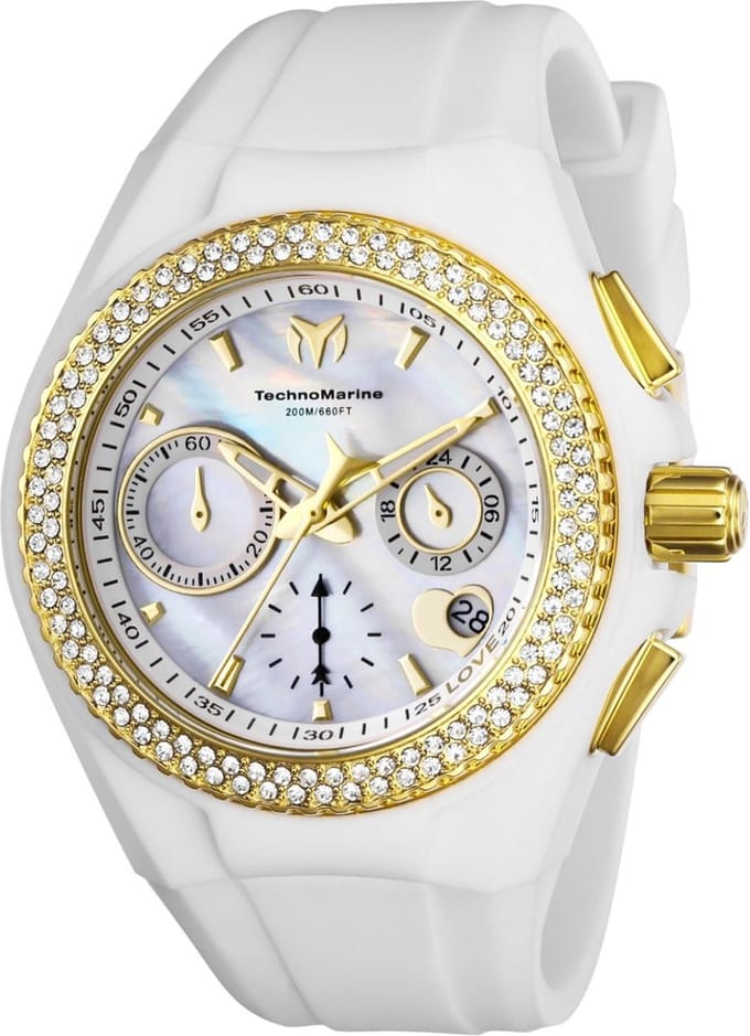 TechnoMarine Cruise TM-117046 Dames Quartz Horloge - 40 mm