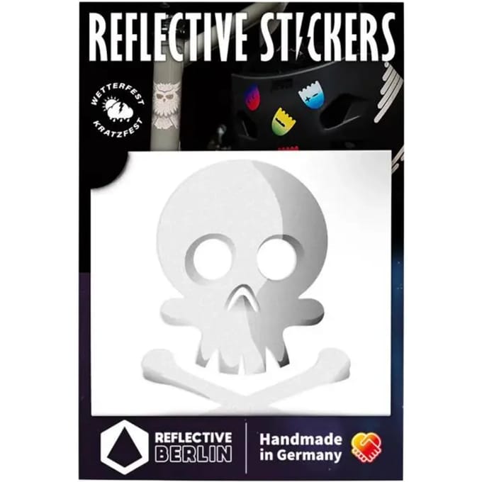 Reflecterende stickers Reflective Berlin Tête de mort