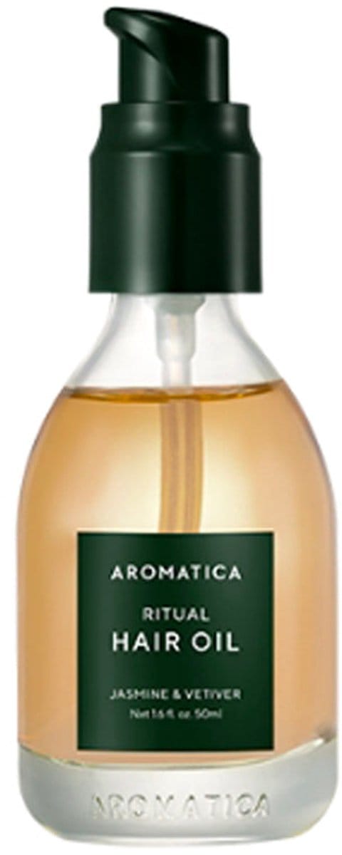 AROMATICA Ritual Haarolie Jasmijn Vetiver Hydraterende Voedende Verzorging 50ml beige