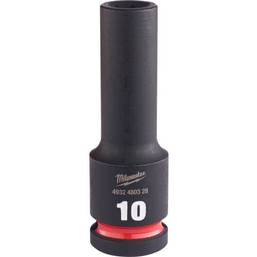 Milwaukee slagdop Shockwave 1/2 lang 10mm