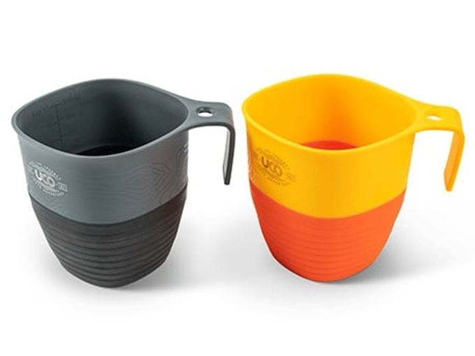 UCO Camp Cup Set 2-Delig Geel-Grijs