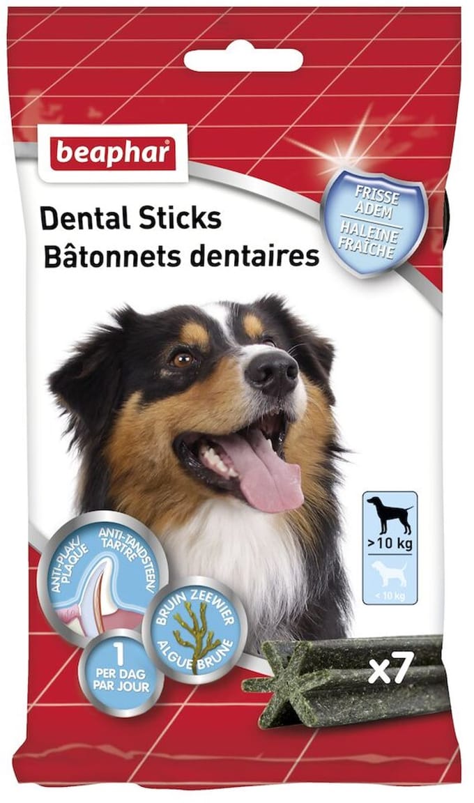 Beaphar Dental sticks middel/grote hond 7st