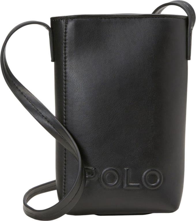 Marc O'Polo telefoontasje schoudertas Vini Cellphone Bag Black zwart