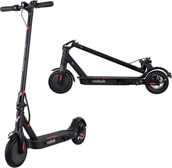 Street Surfing Voltaik Scooter Step  MGT 350W - Elektrische Step - Zwart