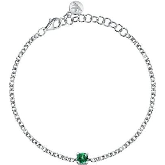 Morellato Tesori Armband Met Groene Steen SAIW239 Voor Dames white