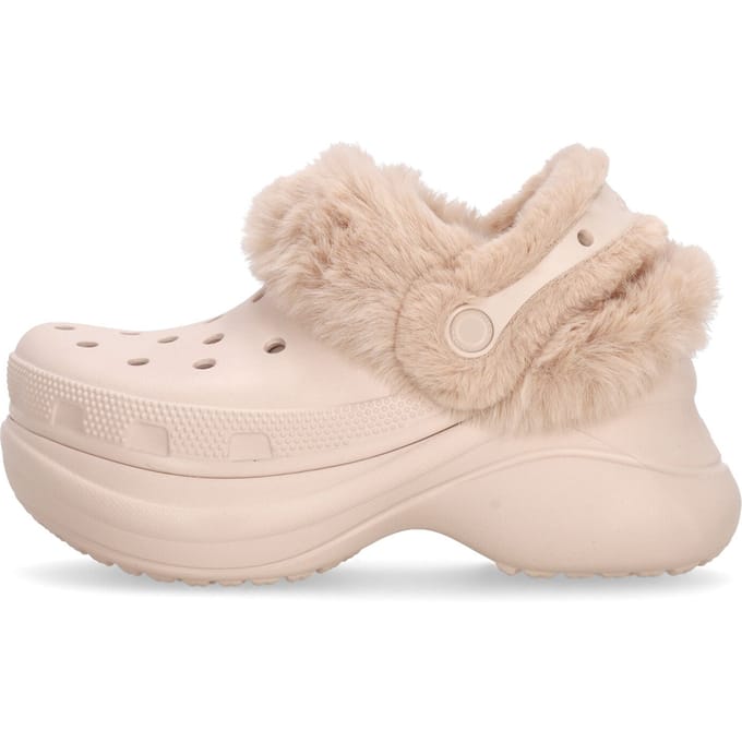 Mule Donna W Bae Lined Clog Quartz