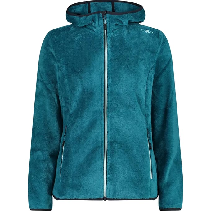 Dames fleece met capuchon CMP