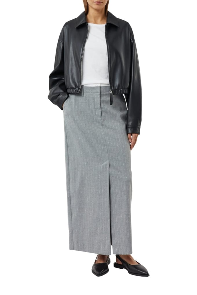 Comma Skirts Grey/black Taglia: 44 | Minigonne Outlet | Donna | Grigio