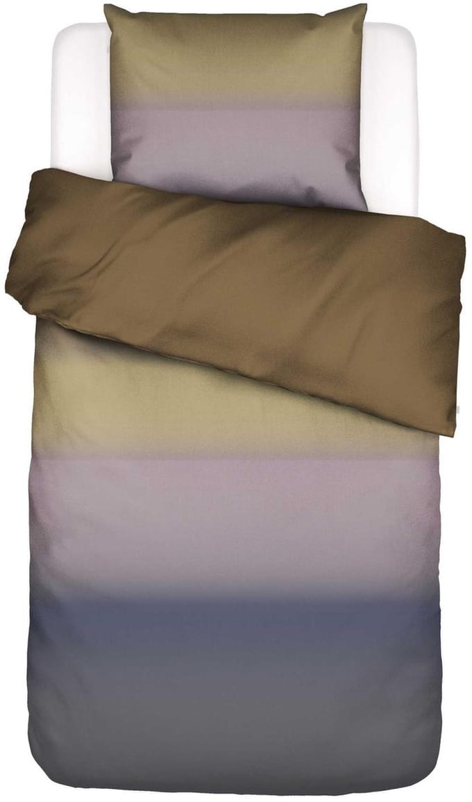 Essenza Seraphina Dekbedovertrek Katoensatijn Slate brown - Eenpersoons – 140x200/220 cm