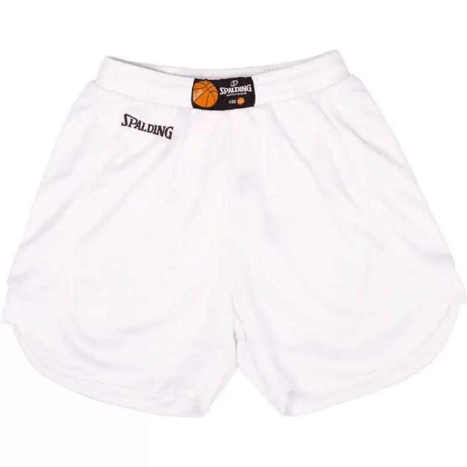 Spalding Hustle Korte Broek Wit