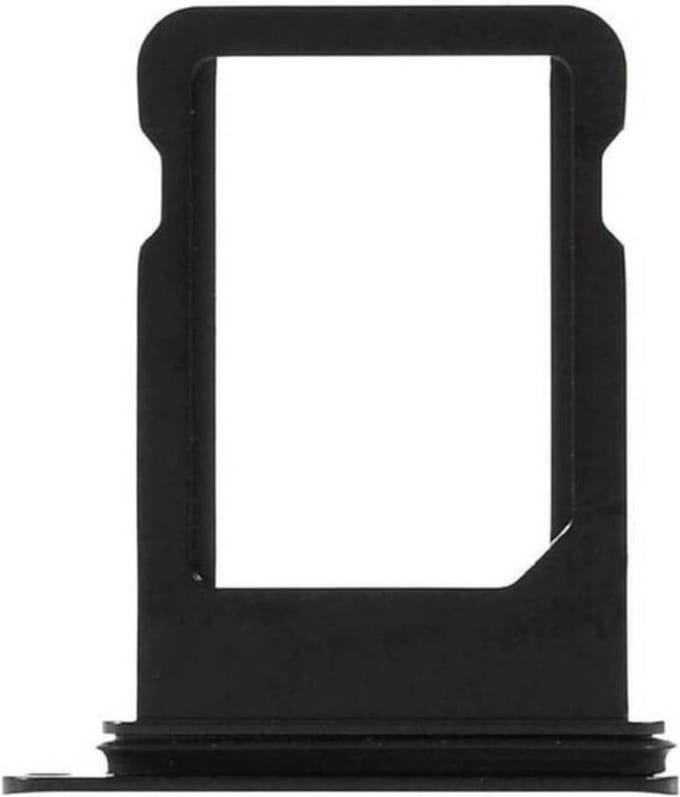 iPhone 14 (Plus) Simkaart houder Zwart Dubbel