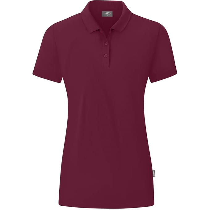 Jako Organic Polo Dames - Kastanje | Maat: 44