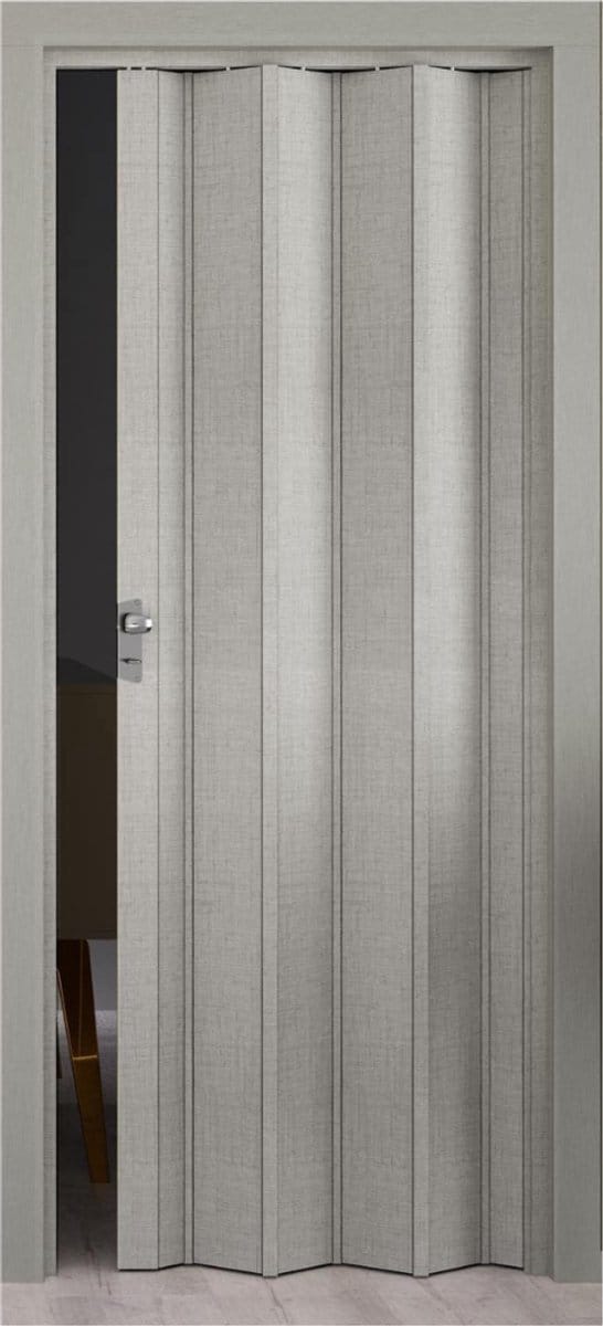 VH Supplies® Vouwdeur Binnen - Harmonicadeur - Schuifdeur - 88 x 214 cm - Grijs