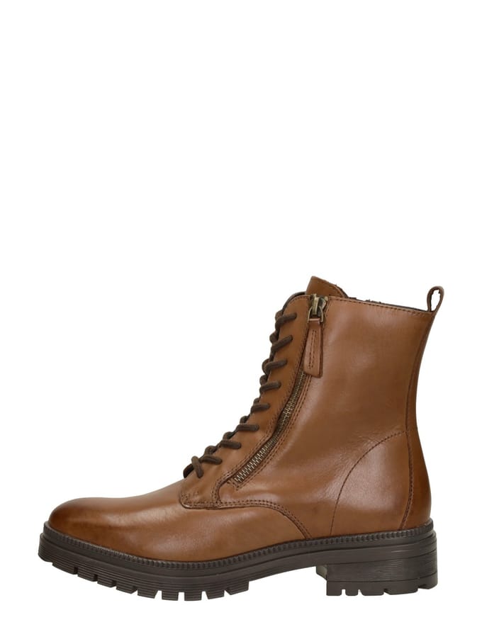 SUB55 Sima Veterschoenen Hoog - Cognac - Maat 41