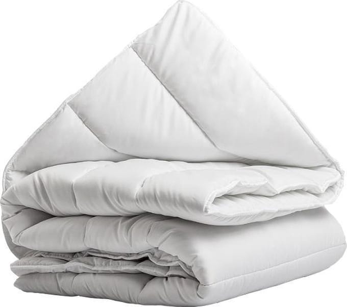 Silver Synthetic 4-Seizoenen Dekbed - Junior - 120x150 cm - Wit