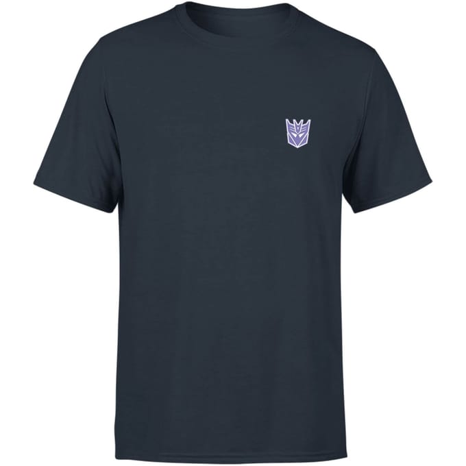 Transformers Decepticons Unisex T-Shirt - Navy - S