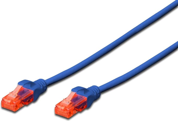 UTP Category 6 Rigid Network Cable Digitus DK-1617-0025/B Blue 25 cm