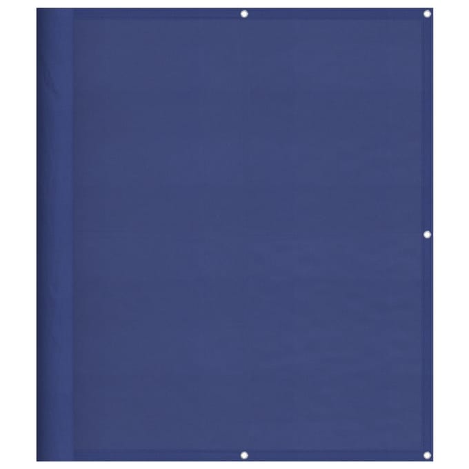 vidaXL - Balkonscherm - 120x800 - cm - 100% - oxford - polyester - blauw