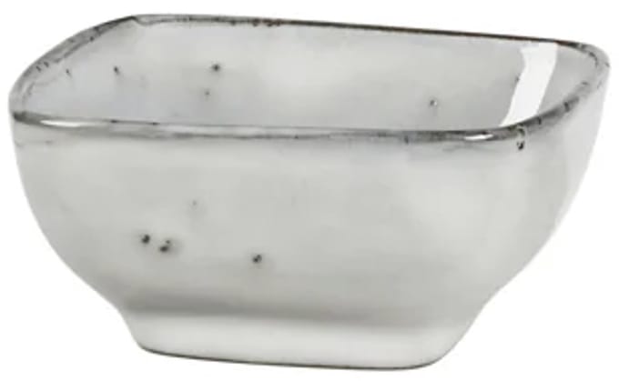 Broste Copenhagen - T Nordic Sand Bowl Square set van 4 - 7.5 x 8 x 4 cm