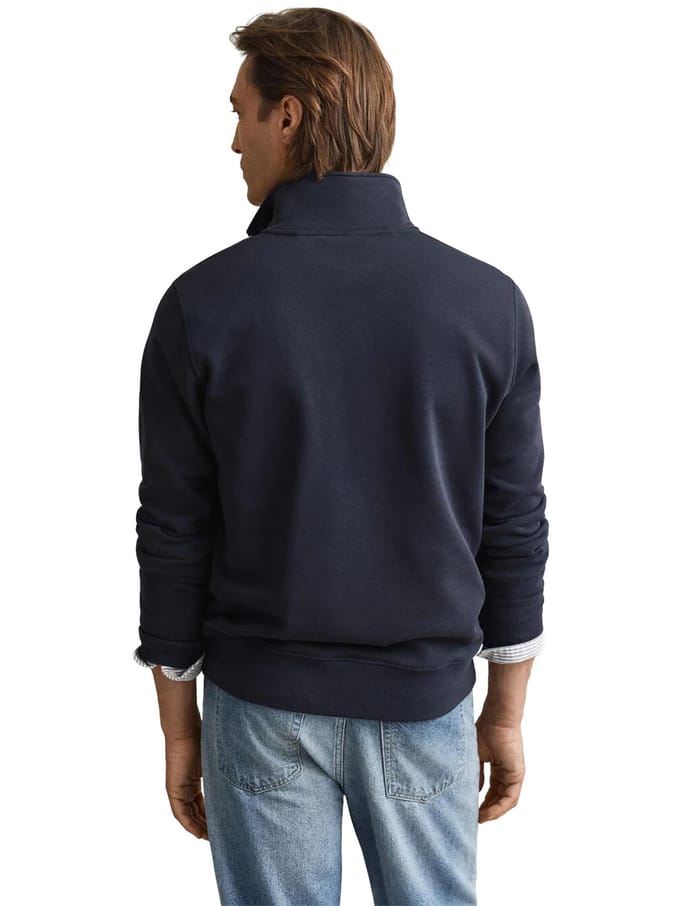 GANT | Half-Zip Sweatshirt met Archive Shield voor Heren