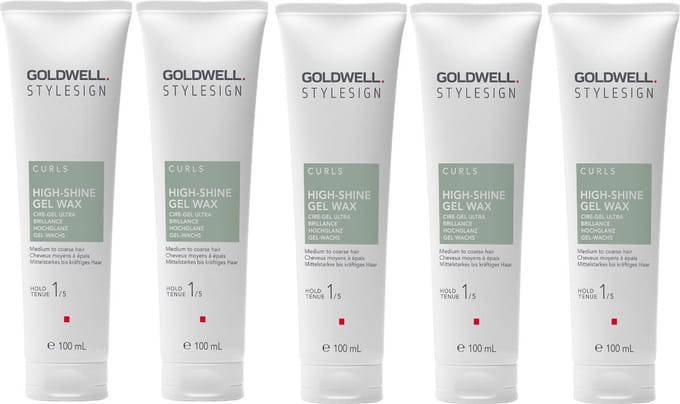 5x Goldwell StyleSign High-Shine Gel Wax 100ml