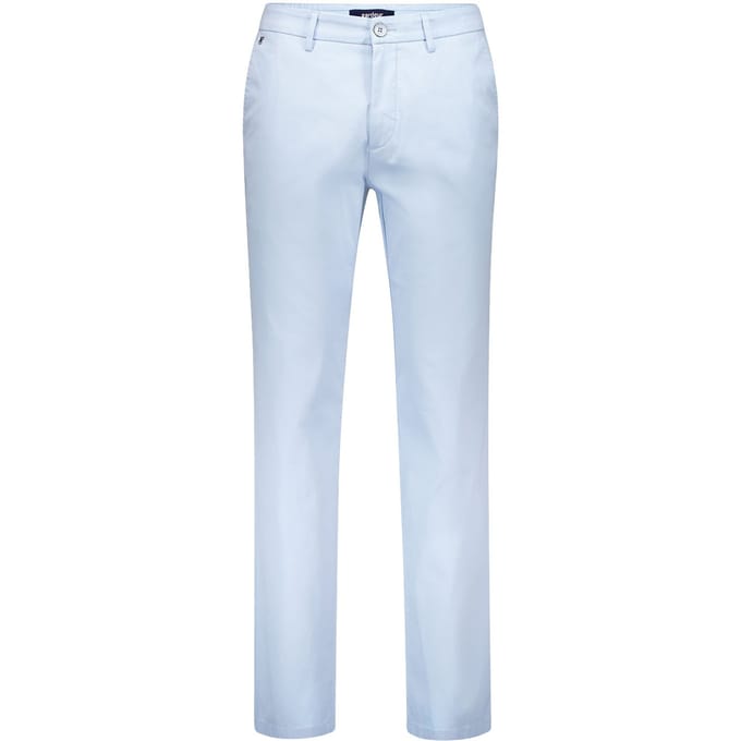 Gardeur Broek Tonic Zero Gravity Featherweight Cotton Blend Comfort Stretch Licht Blauw / male