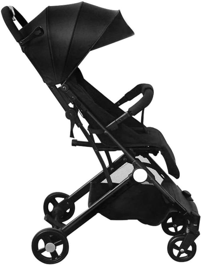 Compacte Cabrio Kinderwagen - Buggy Wagen - Baby Vervoeren - Ademend Drie-weg Design - 37 x 70 x 101 cm