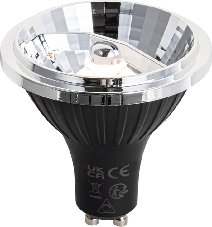 LUEDD GU10 dimbare LED lamp 70mm 6.5W 600 lm 2700K