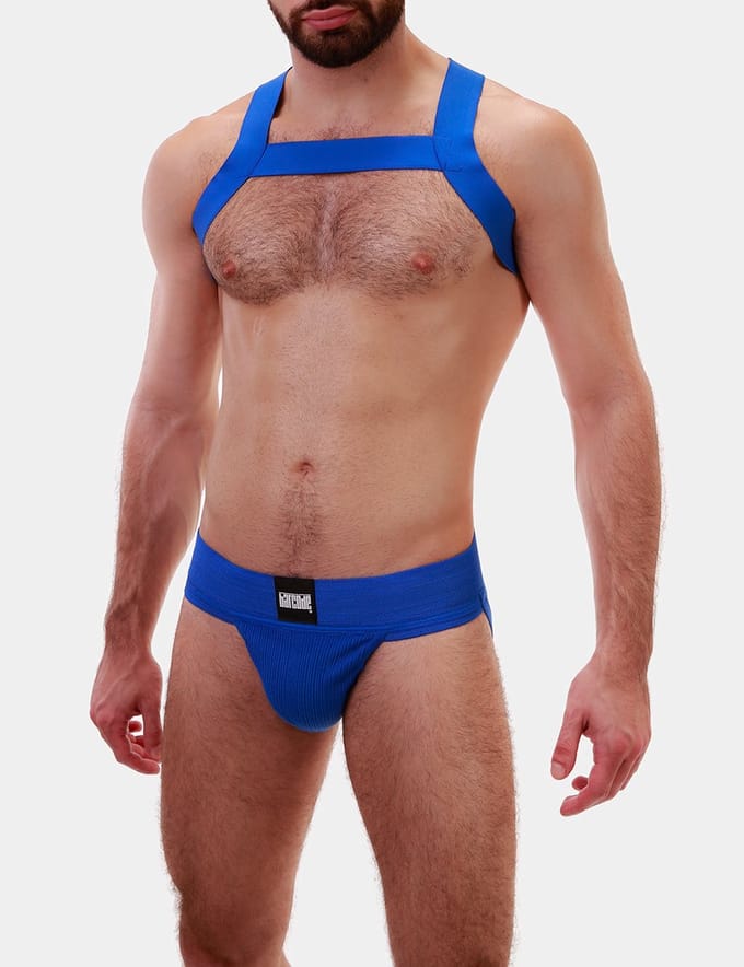 Barcode Berlin Multipack 1x Sergey Jockstrap + 1x Matt Harness Royal - MAAT - Heren Ondergoed - Jockstrap voor Man - Mannen Jock