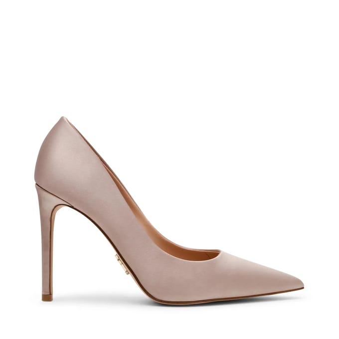 Steve Madden Thrive Pumps Taupe Satin Größe: 37 | Pumps Outlet | Damen | Schwarz