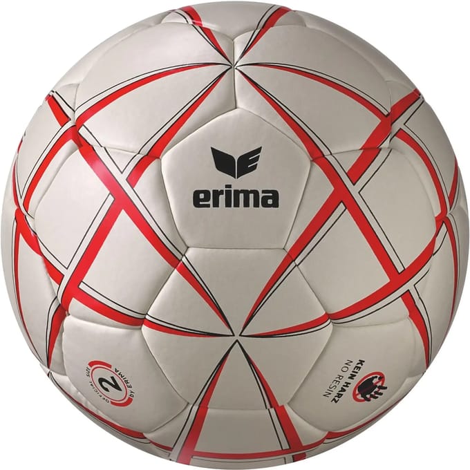 Erima Magic White Pro Handbal - Wit / Rood | Maat: 2