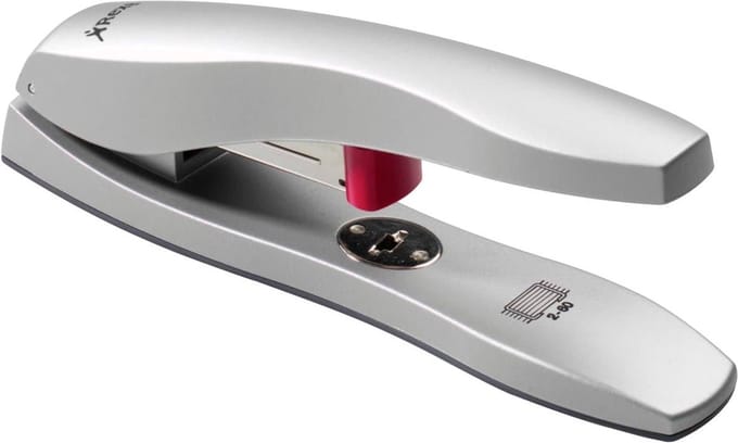Blokhechter Rexel Odyssey max 60vel zilvergrijs | 6 stuks