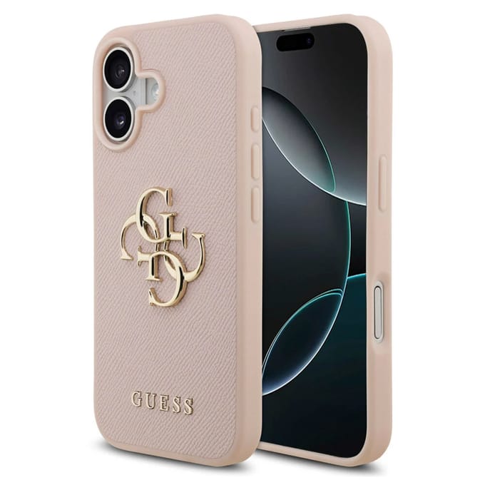 Guess Back Cover - iPhone 17 - Roze - Slank design - Valbescherming