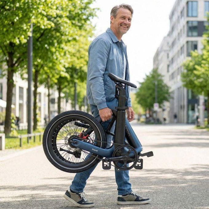 Vélo électrique - Maxtron Smart30 - Moteur 250 W - Batterie 36 V 9,6 Ah - Autonomie 50-60 km