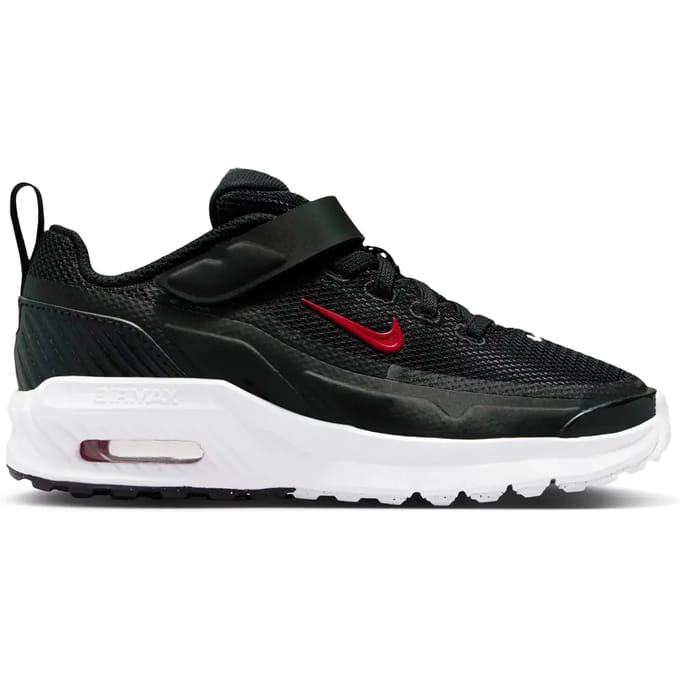 Nike Air Max Bia Sneakers - BLACK-UNIVERSITY-RED-WHITE - Maat 28 - Kleuter