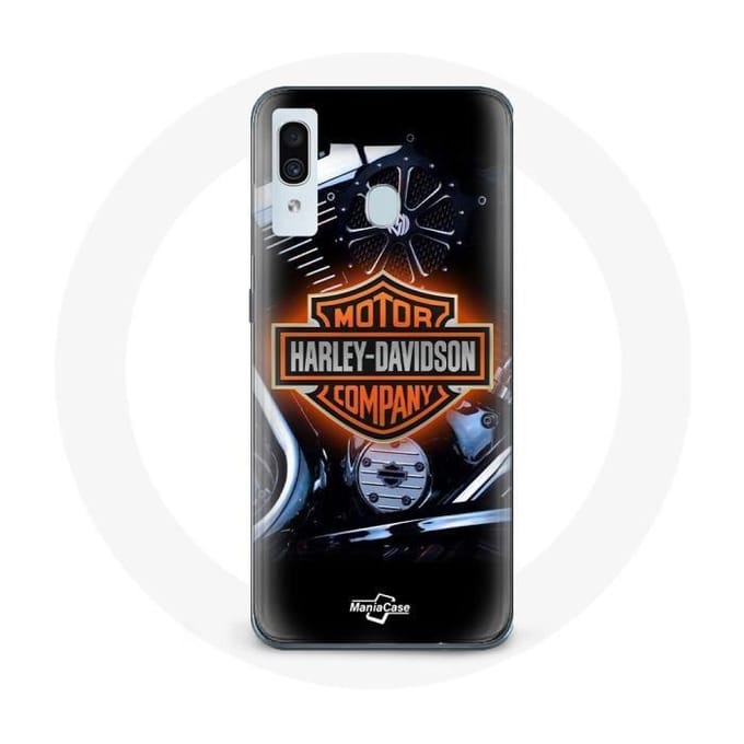 Coque pour Samsung Galaxy A20 Harley Davidson Compagnie automobile logo