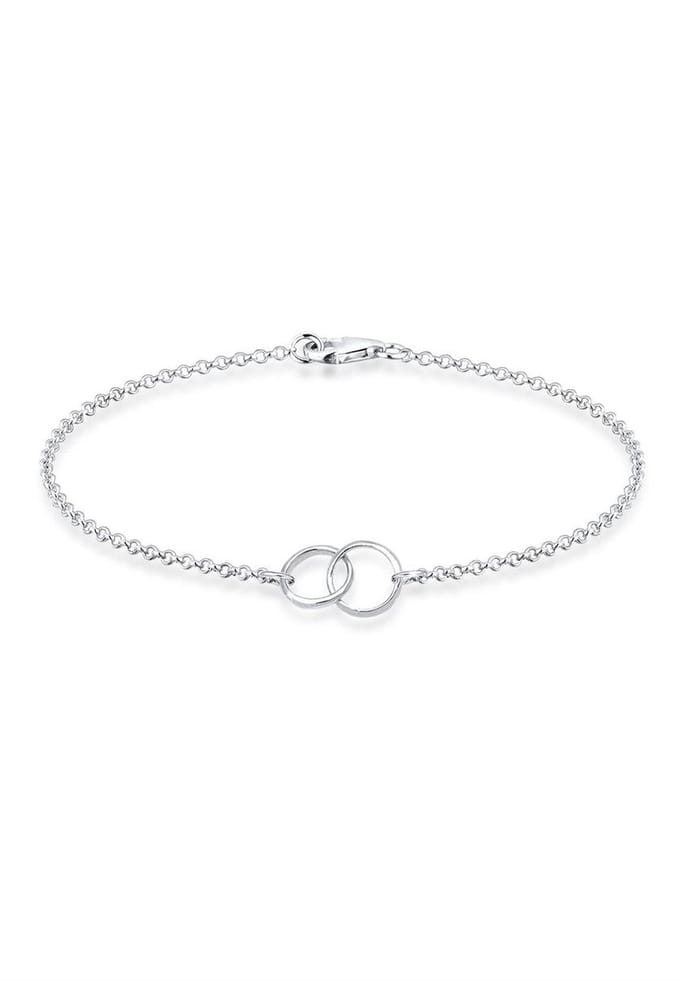 Elli - Armband - Dames Geo Minimal Ringen in 925 Sterling Zilver - Dames