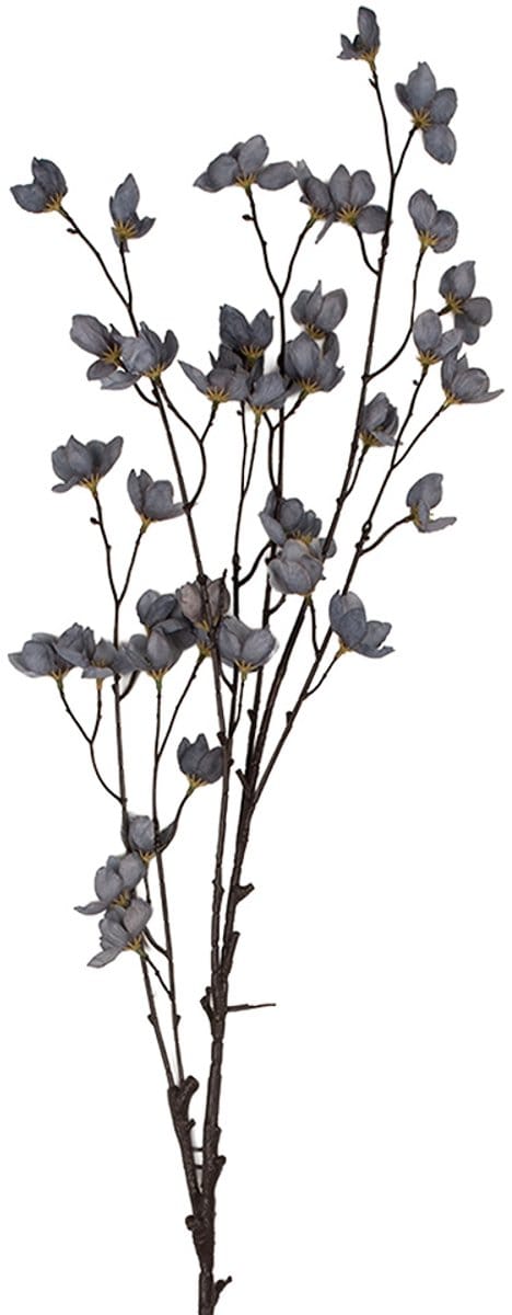 Clayre & Eef Kunstbloem 8x8x110 cm Blauw Kunststof