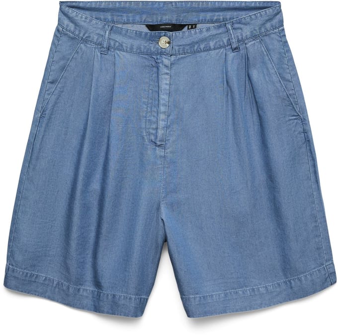 VERO MODA - VMFLEUR HW BERMUDA TENCEL SHORTS GA - Dames - Bermuda shorts