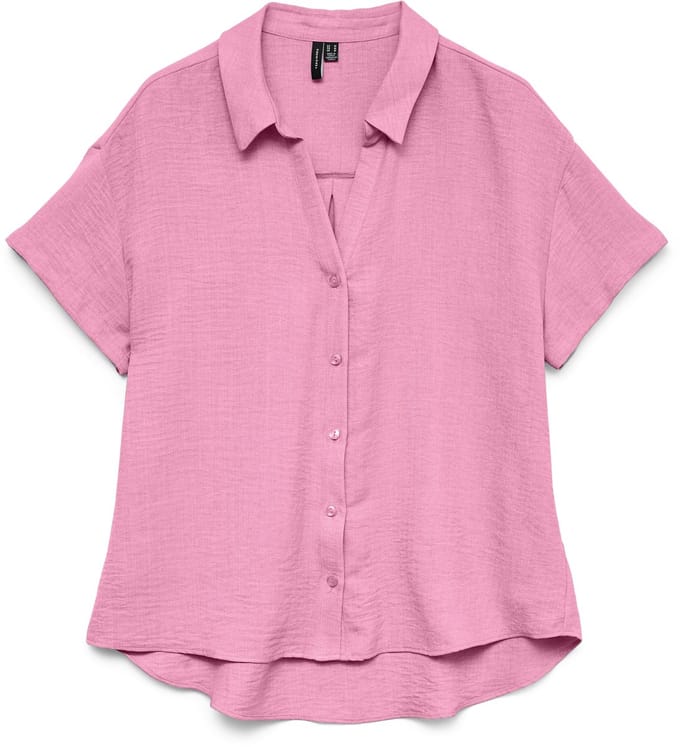 VERO MODA - VMMELANEY QUEENY SS SHIRT WVN - Dames - Blouses