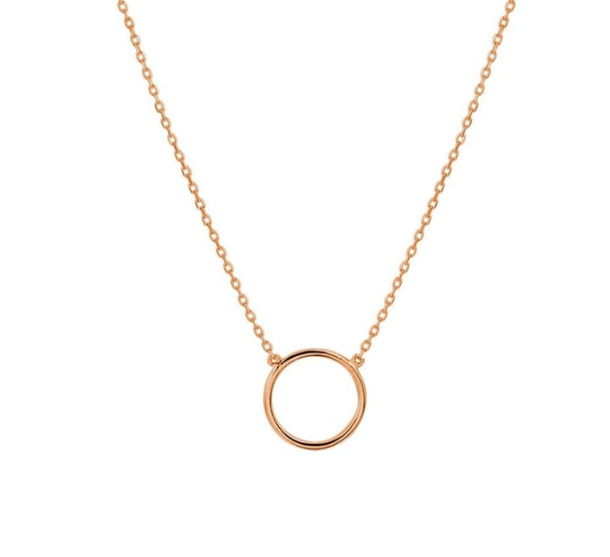 Roségoud Collier rondje 0 4401256