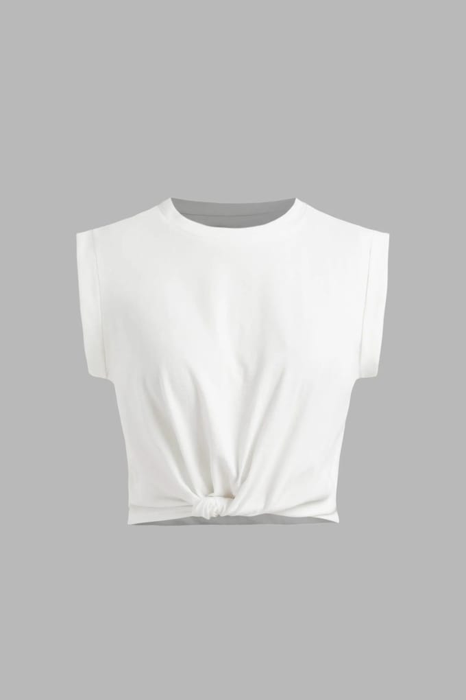 Basis Crewneck Korte T-shirt