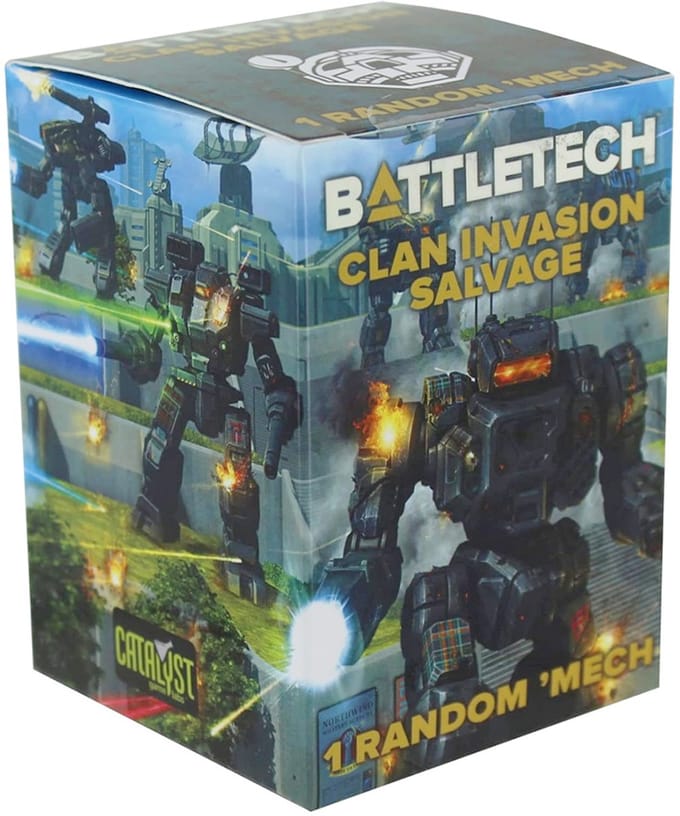 BattleTech: Clan Invasion - Salvage Blindbox - Miniatuurspel - Catalyst Game Labs