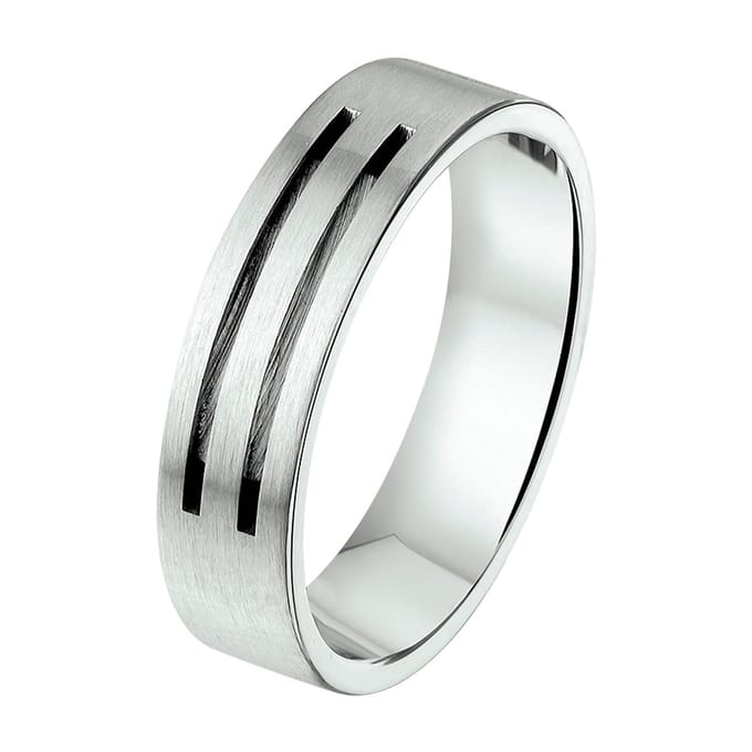 Edelstaal Ring A509 - 6 Mm Zonder Cz 6501606