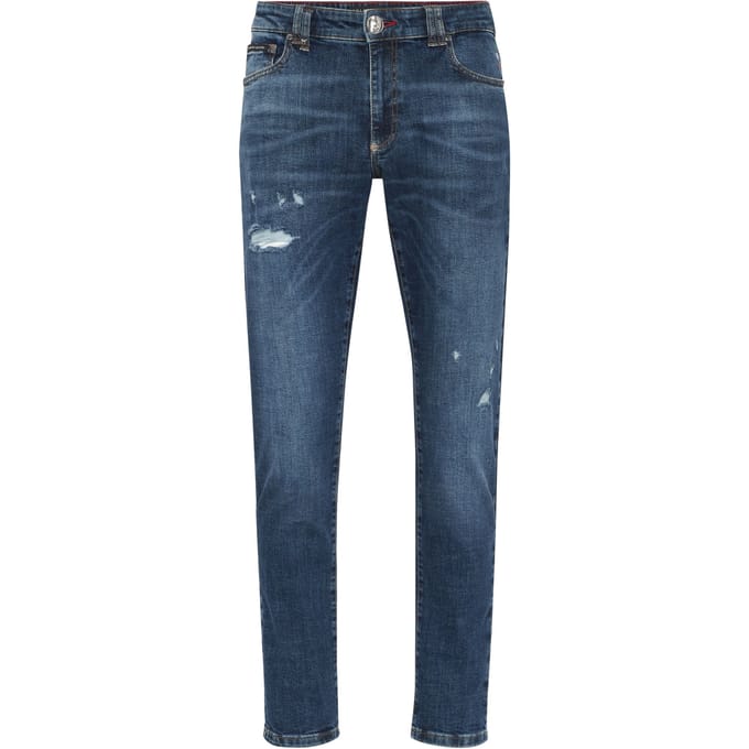 Destroyed Slim Fit Jeans